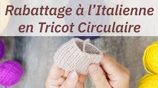 TUTO  Rabattre souplement des mailles sur des côtes 22  Méthode facile Finitions au tricot [upl. by Brunn538]