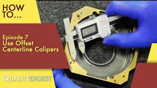 How To Ep07 Use Offset Centerline Calipers metrology caliper [upl. by Rihana]