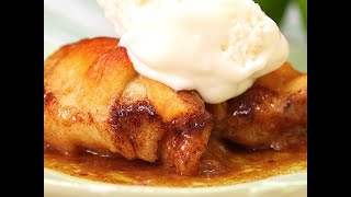 Crescent Roll Apple Dumplings  Dessert [upl. by Angelita5]