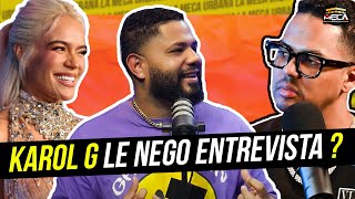 KAROL G LE NEGÓ ENTREVISTA ALOFOKE [upl. by Dlaniger]