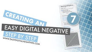 Creating an EDN Digital Negative for Alternative Photographic Processes [upl. by Yllek]