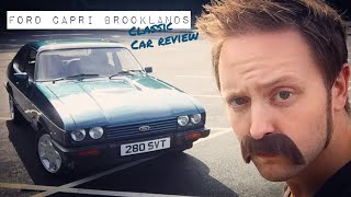 Ford Capri 280 Brooklands car review [upl. by Bowen994]