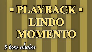 LINDO MOMENTO  PLAYBACK  2 TONS ABAIXO  JULLIANY SOUZA [upl. by Materse]