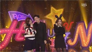 HI SUHYUN  나는 달라IM DIFFERENT featBOBBY 1130 SBS Inkigayo [upl. by Okihcas]