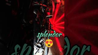 Splendor lover 😍trending star light 🔥🔥🔥 shortsvideo youtubeshorts trendingreels [upl. by Whipple987]