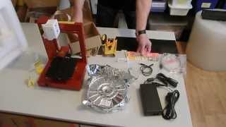 New 3D Printer UP Plus2  Unboxing [upl. by Apoor]