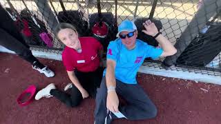 OUR FIRST VIDEO Did we win softballstrong champs softball cfa chickfila chickfila [upl. by Arracot]