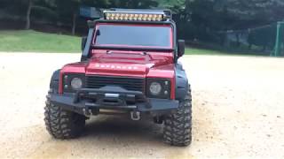 TRAXXAS Defender Trx4 6s 252VTSM [upl. by Oralia292]