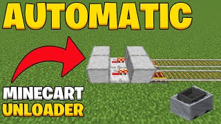 Hopper Unloader in Minecraft 121 Tutorial [upl. by Eiduam]