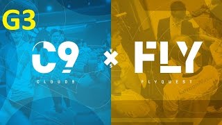 C9 vs FLY Game 3 Highlights  2017 NALCS SPRING SPLIT  WEEK 6 DAY 3 [upl. by Madea735]