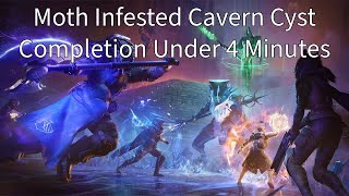 Moth Infested Cavern Cyst  Completion Under 4 minutes [upl. by Sualocin]