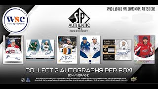 Break 4735  4 BOXES 202223 SP AUTHENTIC HOCKEY  PYT  BOUNTY 13950 [upl. by Aelrac]