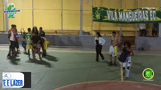 MANGUEIRAS vs EUXENITA  Futsal Ao Vivo  4° Quadrangular da Vila [upl. by Adas993]