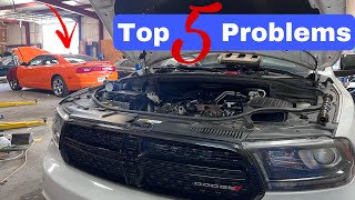 TOP 5 PROBLEMS w Dodge DURANGO and CHARGER with the 36 Pentastar [upl. by Hall151]