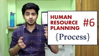 6 PROCESS OF HUMAN RESOURCE PLANING IN HINDI Steps in HRP  BBAMBABcom [upl. by Warthman]