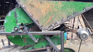 DIY Seed Cleaning Machine  Grain Cleaning Machine [upl. by Sanbo680]