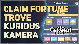 How to Claim Fortune Trove Genshin Impact Kurious Kamera [upl. by Byrn]