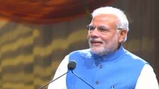 PM Narendra Modis speech at Sydneys Allphones Arena Part 1 [upl. by Leahcimluap60]