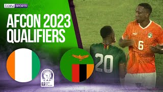 Ivory Coast vs Zambia  AFCON 2023 QUALIFIERS HIGHLIGHTS  06032022  beIN SPORTS USA [upl. by Nolyarb]