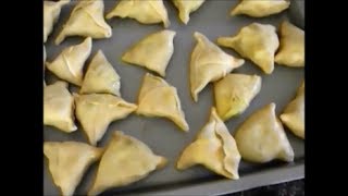 Baked Samosa with Cauliflower filling [upl. by Meras]