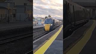 800030 passes Ferryside slow due to signal 111024 [upl. by Aihsilat]