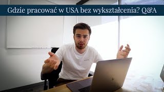 Jaki jest najlepszy zawód bez studiów w USA QampA [upl. by Gentes]