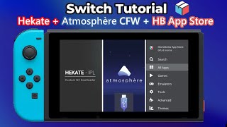 How to install Atmosphère CFW Hekate and Homebrew  Switch TUTORIAL [upl. by Patrick]