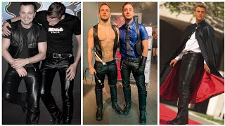 Loveable and wonderful ideas for men and boys leather pants outfits2022 [upl. by Jarlath]