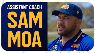 Welcome SAM MOA  NRL star turned EELS COACH  Parramatta Eels [upl. by Kleeman]