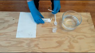 How to Use Restaurant Chlorine Test Strips 0300 ppm [upl. by Dub]