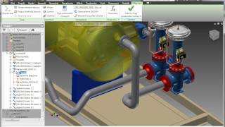 Systemy rurowe w Autodesk Inventor [upl. by Keelby]