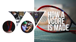 How a Yonex VCORE is made  take a look behind the scenes at the racquet factory in Japan [upl. by Nelan]