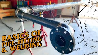 Basics of Pipefitting and Welding  How to Fabricate a Spool [upl. by Lamar]