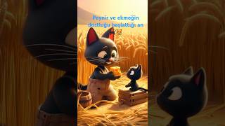 Yırtık Pantolonlu Kara Kedi Masalı Bölüm 7🌾🐾🐈‍⬛ karaKedi masal çizgifilm [upl. by Rudman]