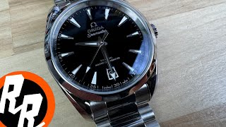 Omega Seamaster Aqua Terra 38mm Exquisite Timepieces [upl. by Nevag]