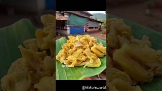 Salted Raw Jackfruit chips homemade jackfruit snacks manglore easysnacks [upl. by Dorotea669]