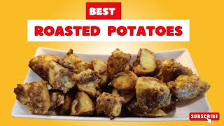 Crispy amp Spicy Roasted Potatoes Recipe  Easy Potato Snack  Best Crispy Roasted Potatoes [upl. by Eeliah]