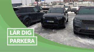 Ta Körkort  Lär dig parkera  kör in backa in fickparkera [upl. by Leeann]