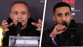 Sunny Edwards vs Galal Yafai • FULL PRESS CONFERENCE • Eddie Hearn amp Matchroom Boxing [upl. by Hcardahs]