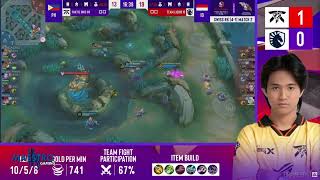 Highlights FNATIC ONIC PH vs TEAM LIQUID ID GAME 1 Snapdragon Mobile Open Finals Season 6 [upl. by Tatia]