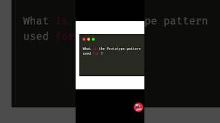 What is the Prototype pattern used for [upl. by Fernanda409]