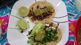 Tacos de carne molida receta rapida [upl. by Conrado]