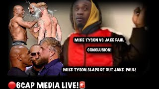 MIKE TYSON SLAPS JAKE PAUL  FIGHT CONCLUSION EDOGG MAKES FYB JMANE EXIT O BLOCK [upl. by Alleunamme294]