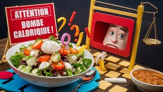 La Salade César  Une Bombe Calorique Insoupçonnée Selon un Nutritionniste [upl. by Yhcir]