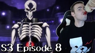 AINZ vs THIEVES REACTION  Overlord Season 3 Episode 8 Reaction  Overlord Reaction  オーバーロード [upl. by Ahaelam]