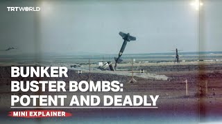 What are bunker buster bombs [upl. by Aley19]