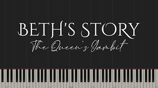 Beths Story  Carlos Rafael Rivera Piano Tutorial [upl. by Yniar130]