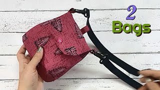 2 Different Bags for Different Occasions Step by Step Tutorial [upl. by Parent858]