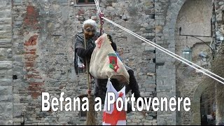 🇮🇹 Befana a Portovenere  Italy Full HD 1080p 🧹🧹 [upl. by Dranel]