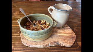 Easy Homemade Granola [upl. by Oleg589]